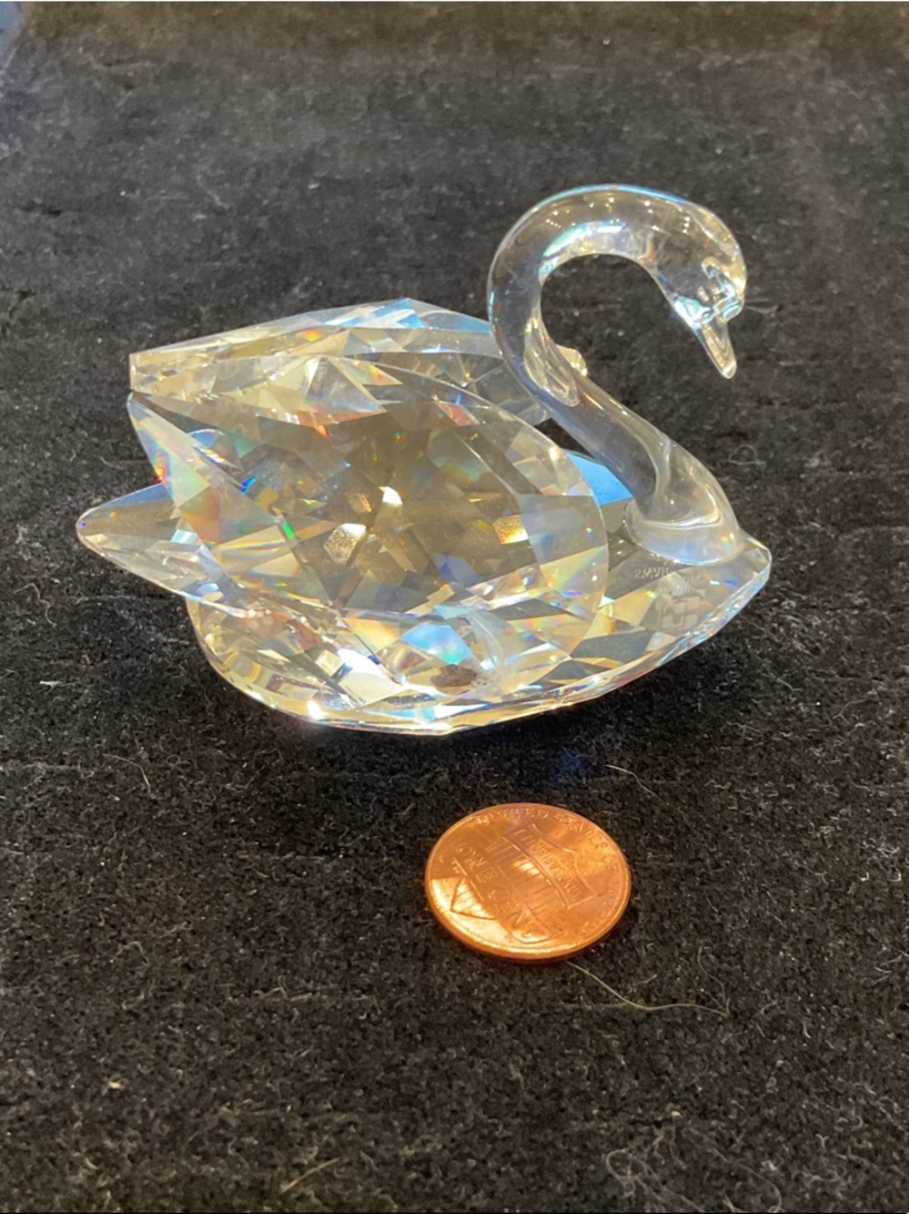 Swarovski Crystal Swan